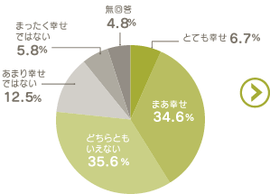 Q3 仕事において、自分の世代は自分の親たちの世代に比べ、幸せだと思いますか。